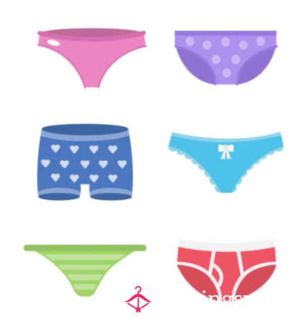 Panties Of Your Choice. Make A Request And I Can Buy Them And Wear For 24 Hours Or More.