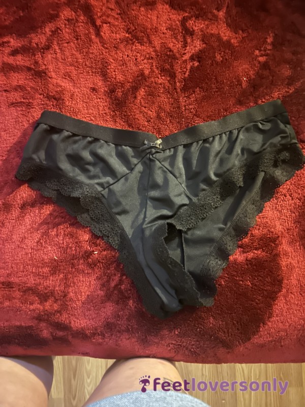 Panties- Silk- Black.