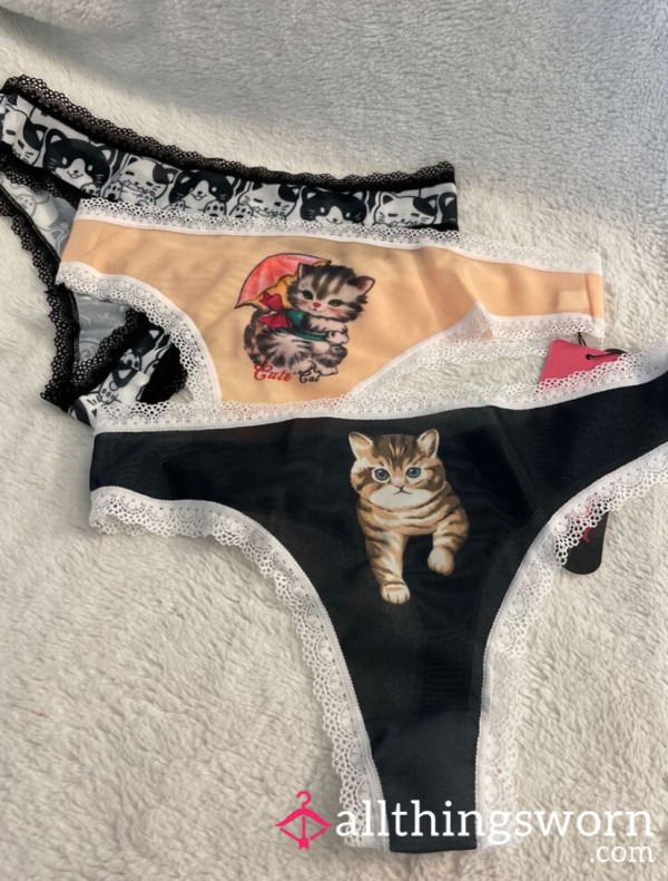 Panties With Figures !🐱