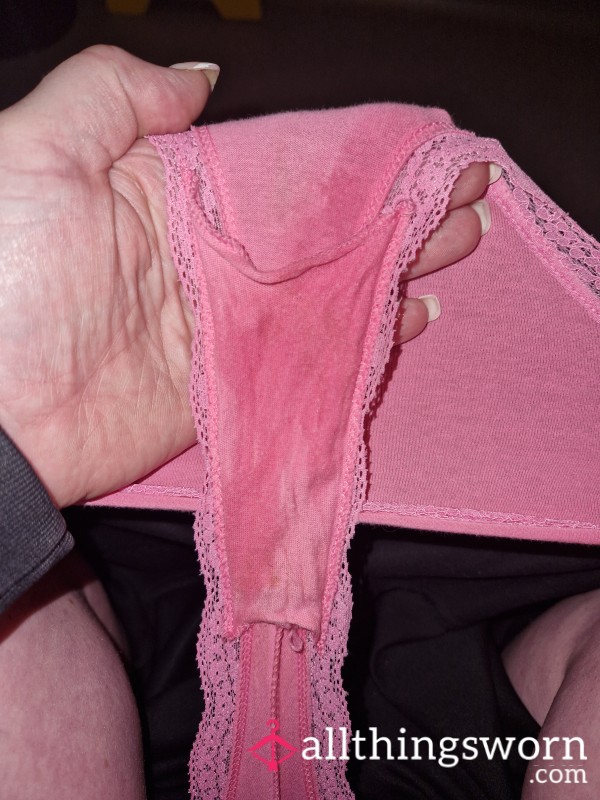 Panties Worn All Night And All Morning