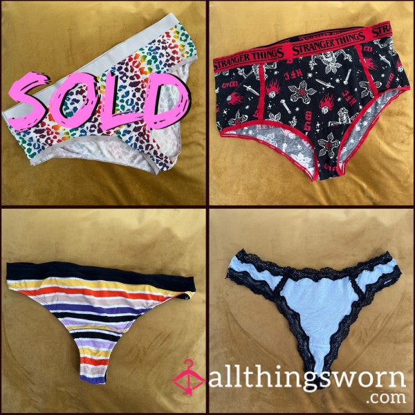 Panties/Thongs (discount)