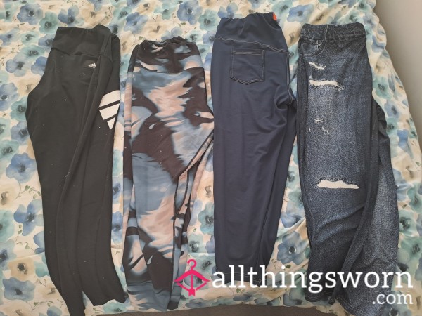 Pantiless Gym Leggings And Leggings