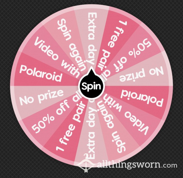 Panty Prize Wheel