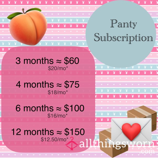 Panty Subscription