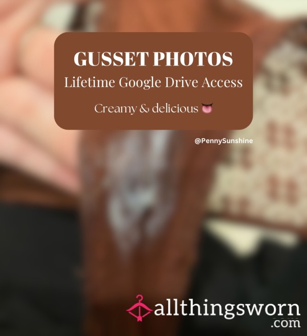 Panty Thong Gusset Photos | Lifetime Google Drive Access 👅💋