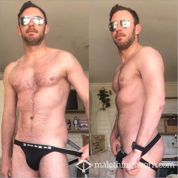 Papi Jockstrap Black