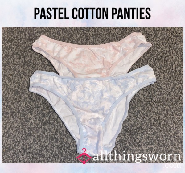 *reduced* Pastel Cotton Panties☁️