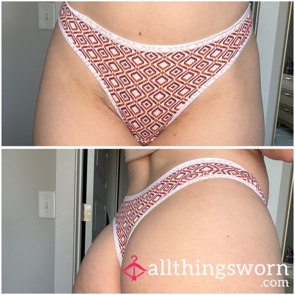 Patterned Thong