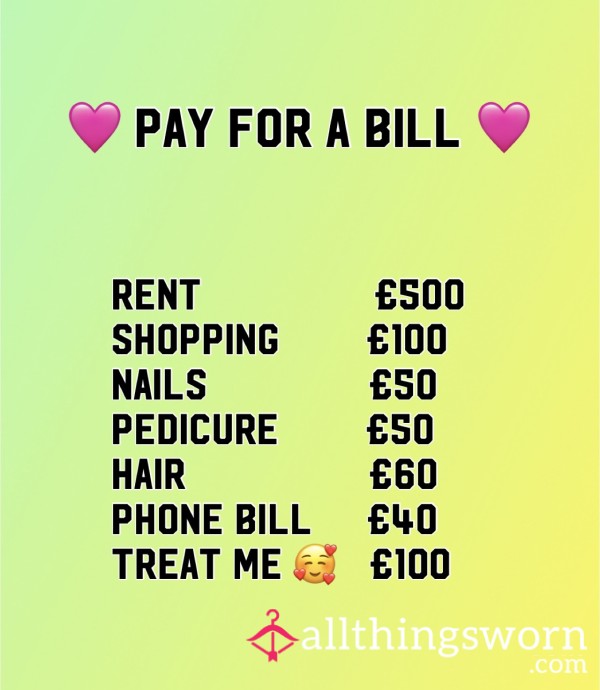 Adopt A Bill ❤️