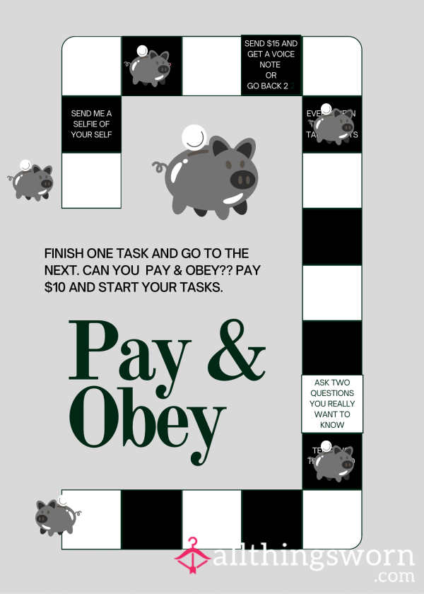 Pay And Obey (Task Game)