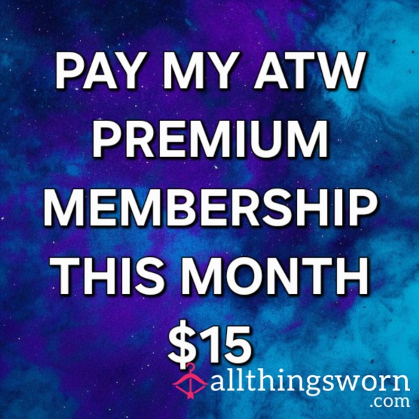 Pay My ATW Membership This Month