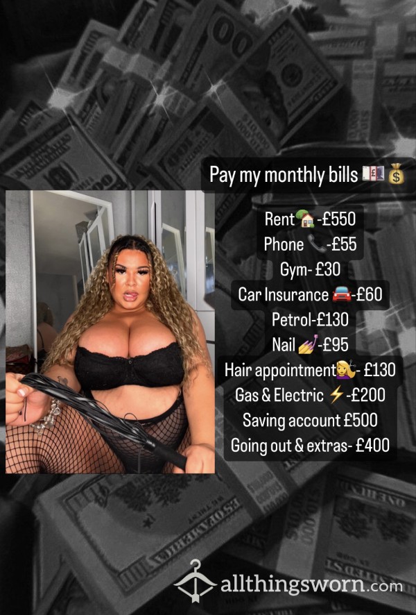 Pay My Bills🐷💷😉