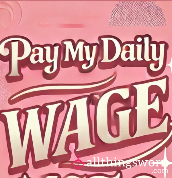 Pay My Daily Wage - PTO