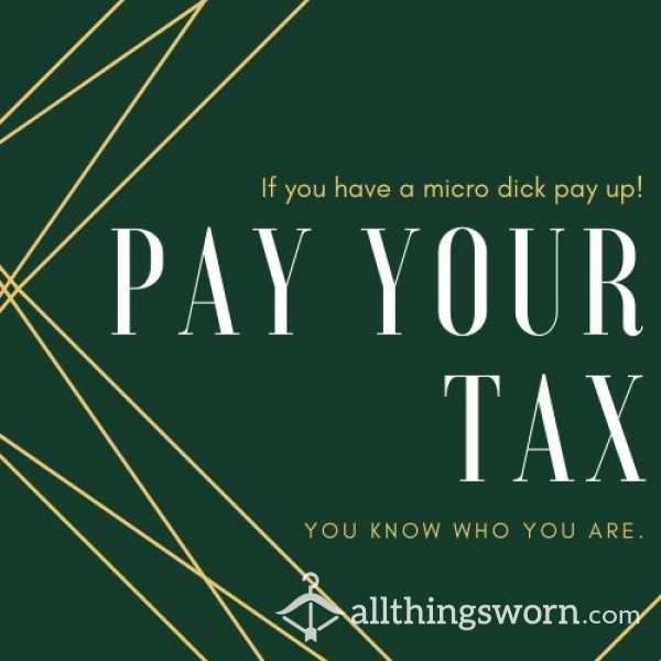 Pay Your Tax