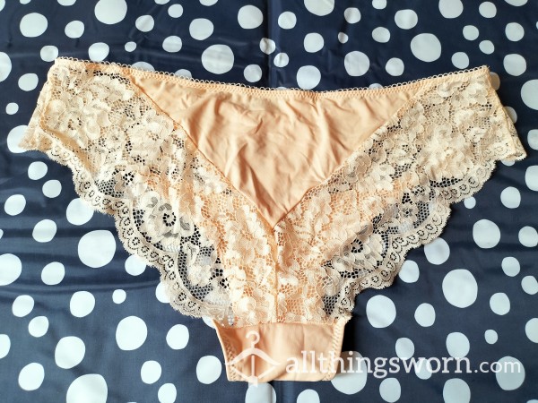 Peach Peachy B*m Gusset Hugging Panties