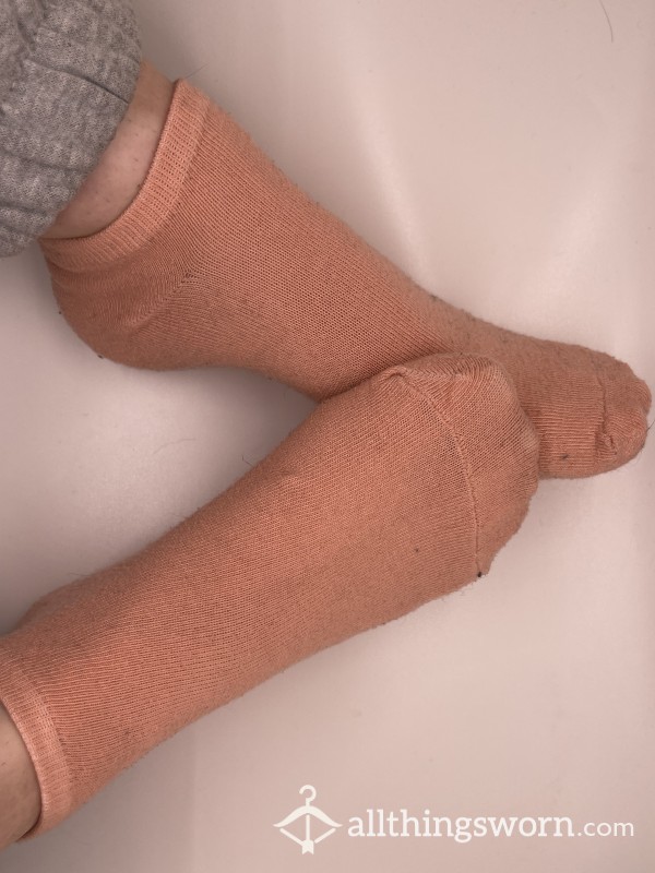 Peach Sport Sock