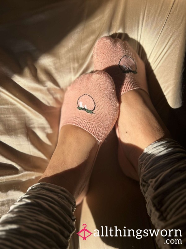 Peachy Keen Invisible Socks 🍑