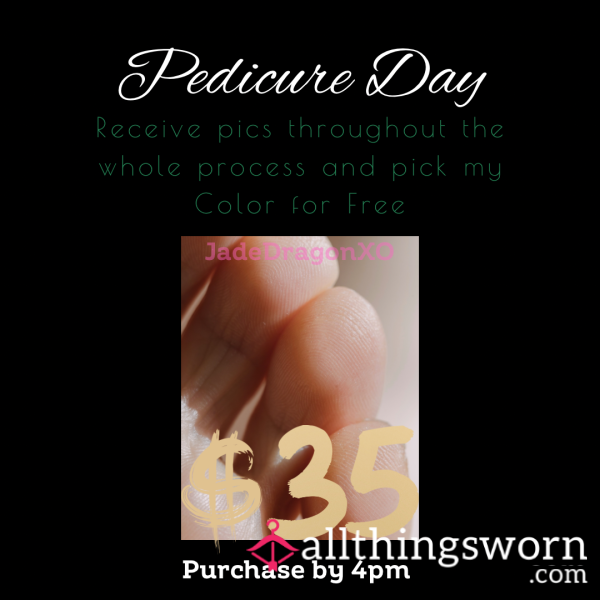 Pedicure Day|painted Nails|spa Pics|choose My Color|10+ Pics