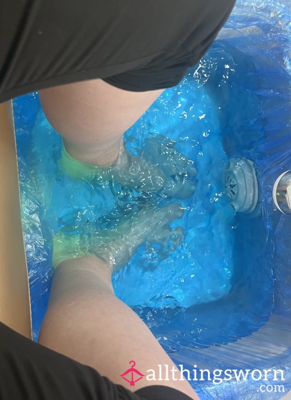 Pedicure In Progress! Watch My Feet Get Pampered