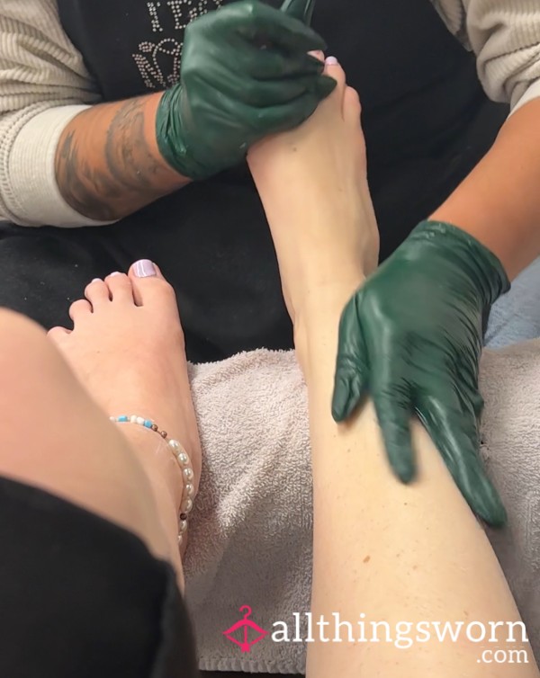 Pedicure Tickling