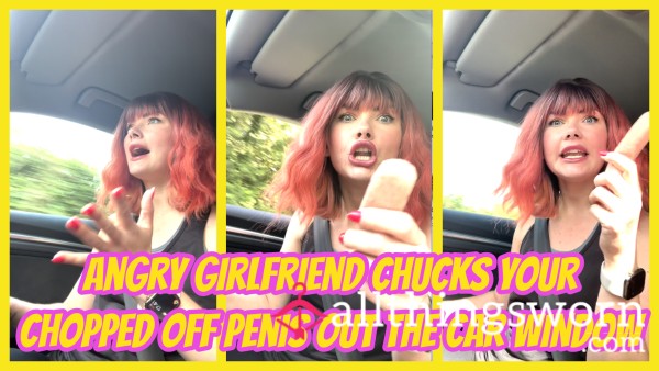 Penectomy Angry Girlfriend Chucks Your Chopped Off Penis Out The Car Window