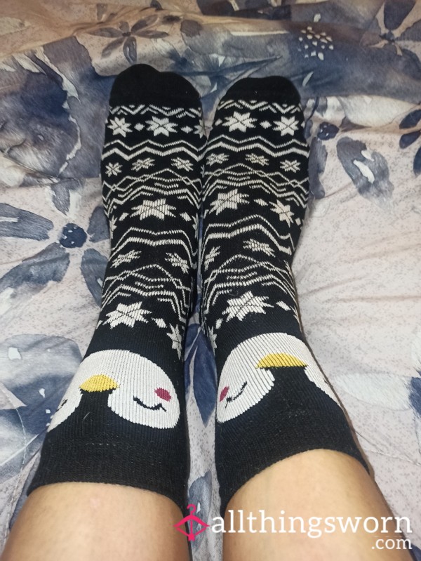 Penguin Home Socks Calzini Neri Casa