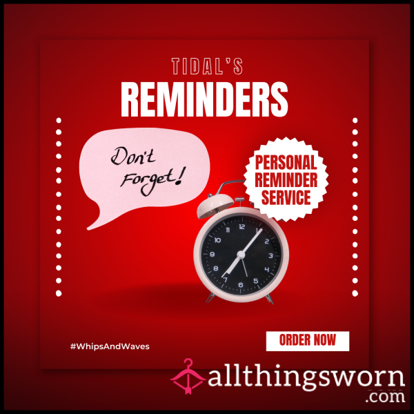 Personal Reminder Service