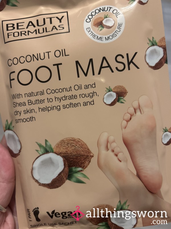 Personalised Used Foot Mask