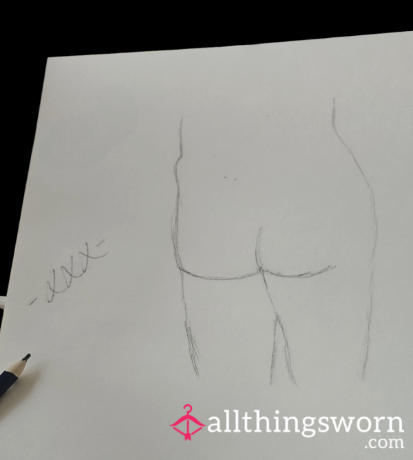 Personalized Nude Drawing Session – 30 Minutes