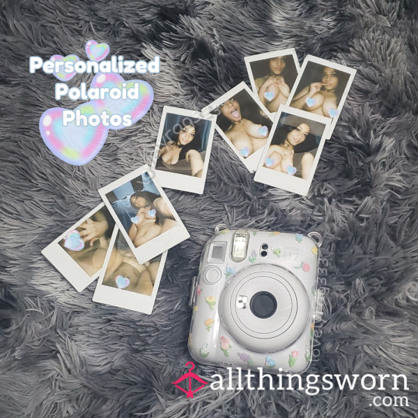 Personalized Polaroid Photos