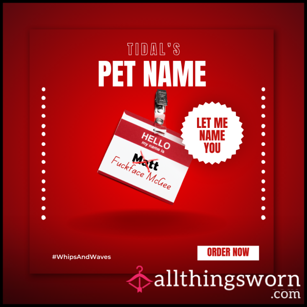 Pet Name