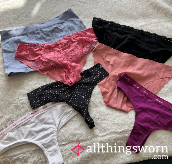 Choose Your Own Panties 🩲 Fresh 24 Hour Wear!