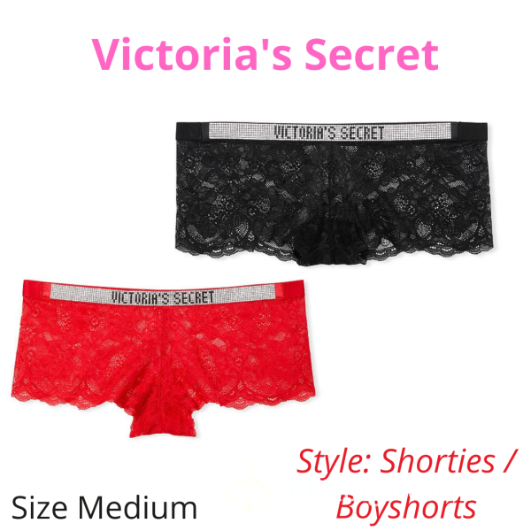 Pick A Pair (VS Shine Strap Boyshorts)