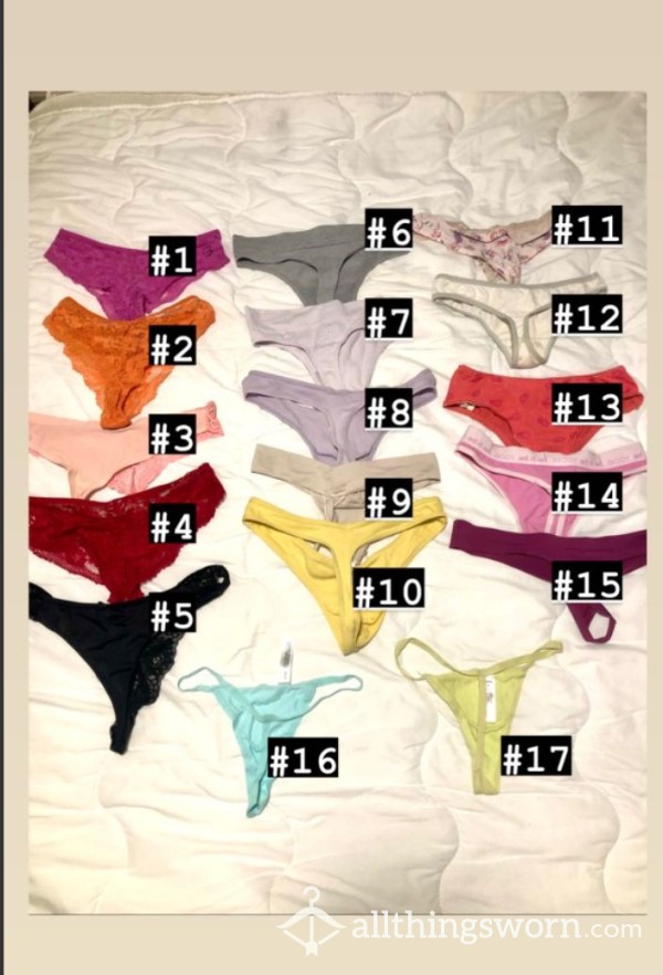 Pick A Thong 🤭🤤 $50 AUD