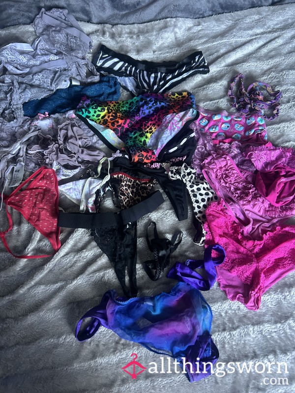 Pick N Mix!  -Worn Panties, Thongs, G’s