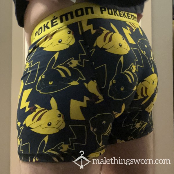 Pikachu Boxer Briefs (M) 🕹️🎮