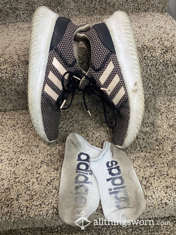 Dirty Adidas Sneakers