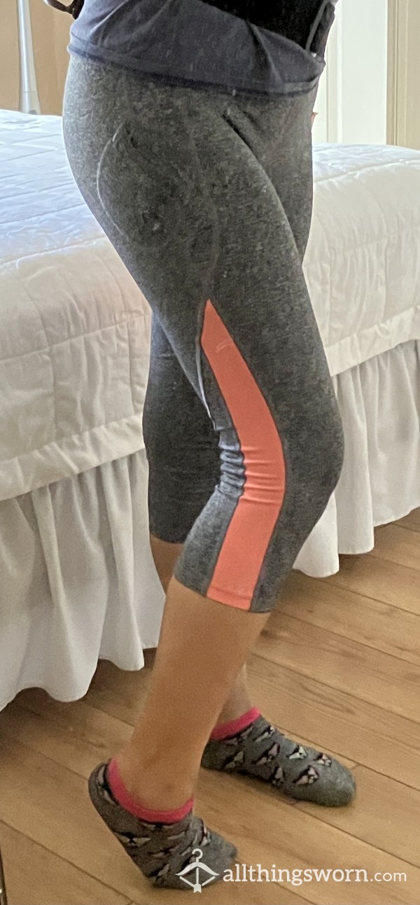 Pink And Gray Yoga