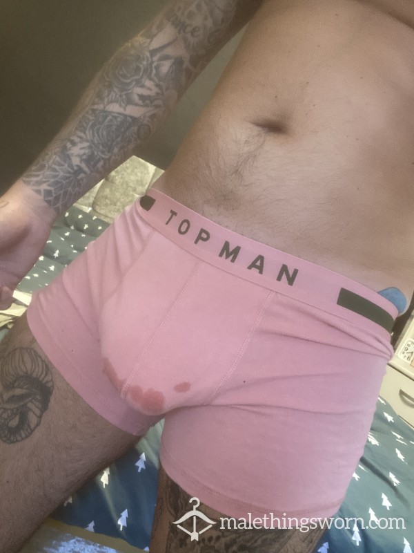 *SOLD* Pink And Pi*sy Boxers