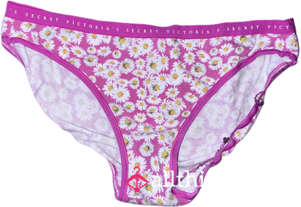 Pink And White Flor*l VS Panties