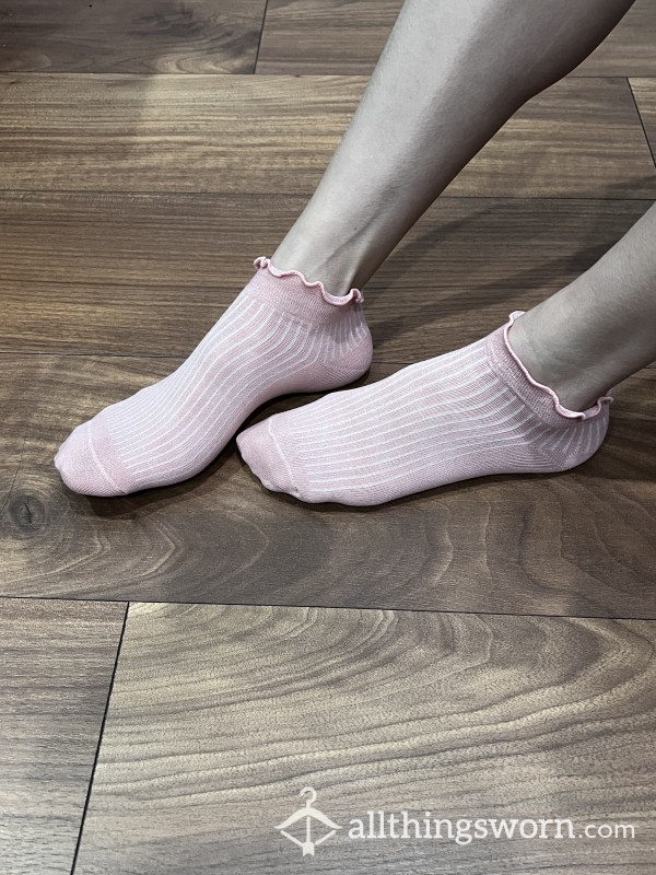 Pink Ankle Socks