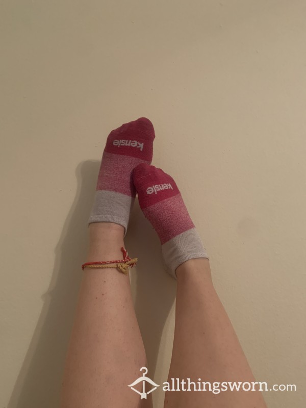 Pink Ankle Socks