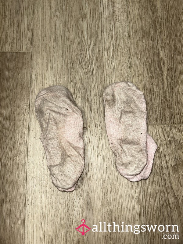 Pink Ankle Socks