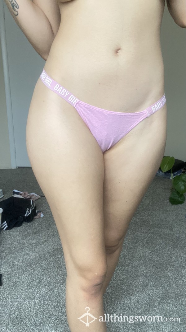 Pink Baby Girl Panties