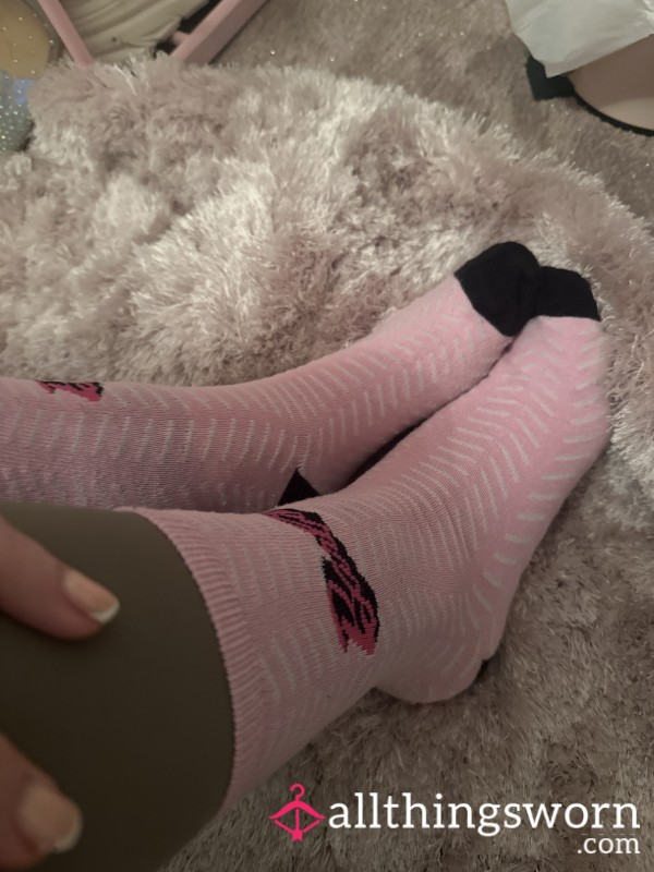 Pink Barbie Socks