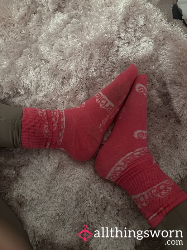 Pink Barbie Socks