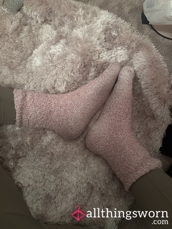 Pink Bed Socks