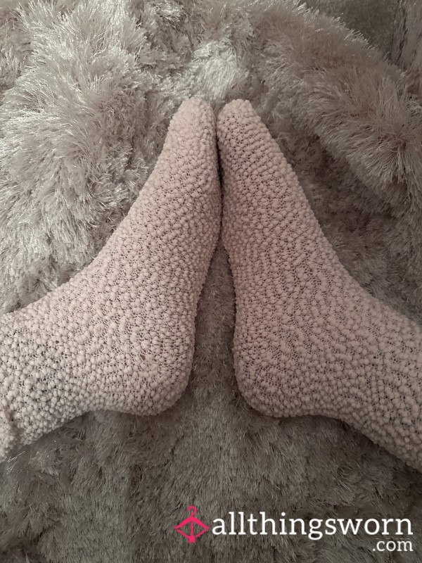 Pink Bed Socks