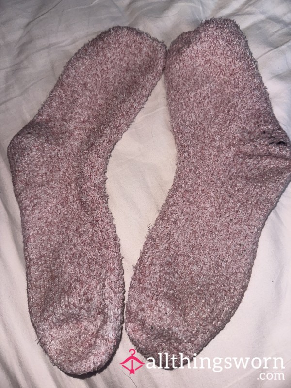 Pink Bed Socks