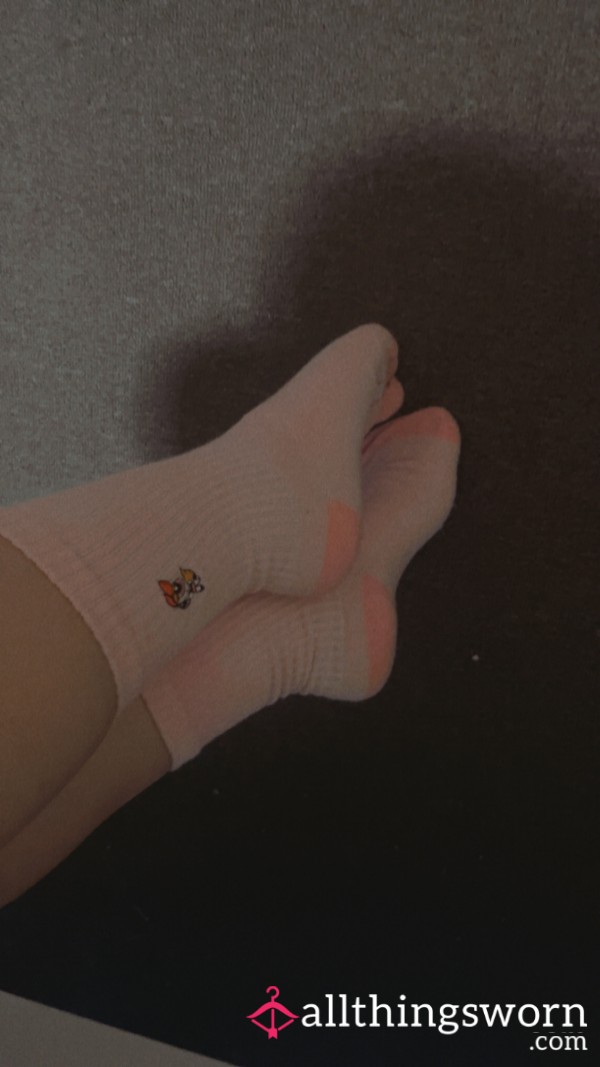 Pink Blossom Powerpuff Girls Socks